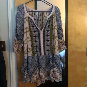 Free People Patterned Tunic